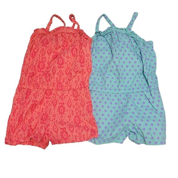 Bundle of girls short rompers - Picture 1 of 5